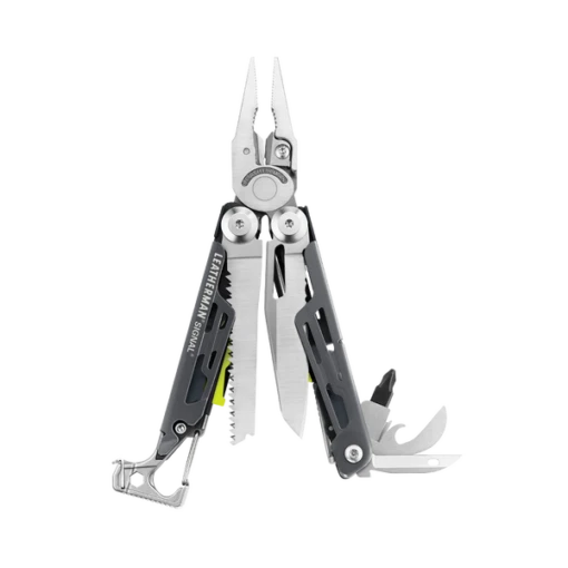 Leatherman Signal -Outlet Camping Store 439 gray fanned