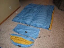 Eddie Bauer Vintage 0 Down Sleeping Bag Quilt -Outlet Camping Store IMGP0190