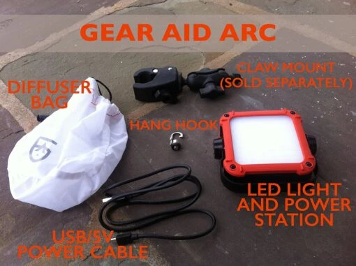 Gear Aid ARC LED Light & Power Station -Outlet Camping Store IMG 4631 copy