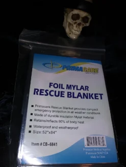 Prima-Care Medical Supplies Foil Mylar Rescue Blanket -Outlet Camping Store Solar Blanket