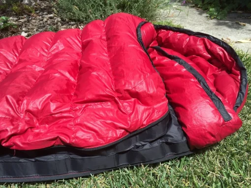 Western Mountaineering Apache MF -Outlet Camping Store WM Sleep bag zipper collar