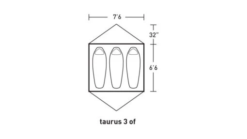 ALPS Mountaineering Taurus 3-Person Outfitter Tent -Outlet Camping Store opplanet alps mountaineering taurus 3 person outfitter tent tan green 5322915 av 6