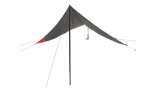 ALPS Mountaineering Ultra-Light Tarp Shelter -Outlet Camping Store opplanet alps mountaineering ultra light tarp shelter charcoal red 5970018 main