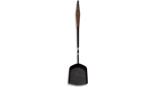 Barebones Cowboy Grill Coal Shovel -Outlet Camping Store opplanet barebones cowboy grill coal shovel stainless steel natural walnut ckw 465 av 1