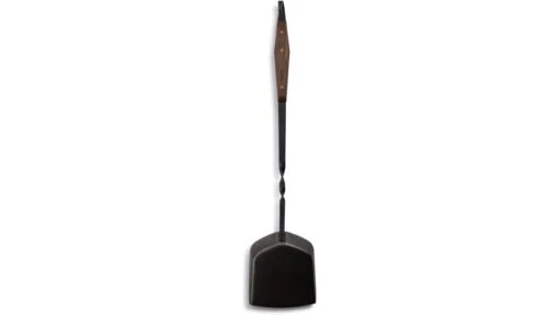 Barebones Cowboy Grill Coal Shovel -Outlet Camping Store opplanet barebones cowboy grill coal shovel stainless steel natural walnut ckw 465 av 2