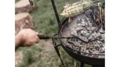 Barebones Cowboy Grill Coal Shovel -Outlet Camping Store opplanet barebones cowboy grill coal shovel stainless steel natural walnut ckw 465 av 8