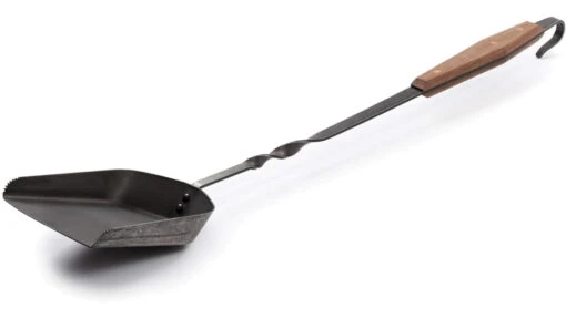 Barebones Cowboy Grill Coal Shovel -Outlet Camping Store opplanet barebones cowboy grill coal shovel stainless steel natural walnut ckw 465 main