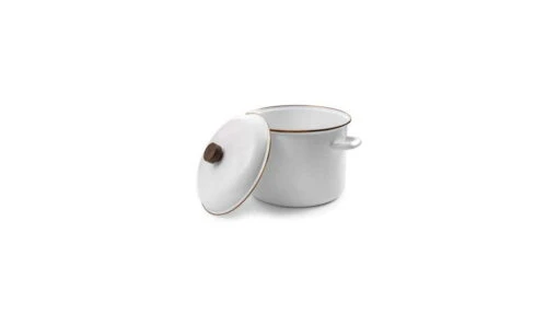 Barebones Enamel Stock Pot -Outlet Camping Store opplanet barebones enamel stock pot eggshell ckw 395 main 1