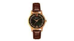 Bertha Prudence Leather-Band Watch - Womens -Outlet Camping Store opplanet bertha prudence leather band watch womens black brown one size bthbs1404 main