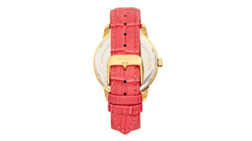 Bertha Prudence Leather-Band Watch - Womens -Outlet Camping Store opplanet bertha prudence leather band watch womens gold pink one size bthbs1403 av 1