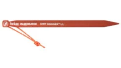 Big Agnes Dirt Dagger UL 6in Tent Stakes, Pack Of 6 -Outlet Camping Store opplanet big agnes dirt dagger ul 7 5in tent stakes pack of 6 orange addpk7521 av 2