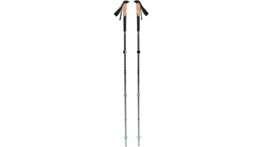 Black Diamond Pursuit Trekking Poles -Outlet Camping Store opplanet black diamond pursuit trekking poles charcoal foam green small medium bd1100669479s m1 av 1