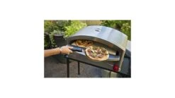 Camp Chef Italia Artisan Stand Alone Pizza Oven -Outlet Camping Store opplanet camp chef italia artisan stand alone pizza oven silver pzoven usage 1 3