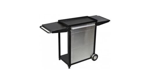 Camp Chef Patio Cart -Outlet Camping Store opplanet camp chef patio cart black silver pzcart main 1