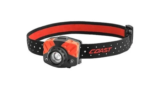 Coast FL75R -Outlet Camping Store opplanet coast fl75r rechargeable pure beam focusing headlamp 530 lumens black main