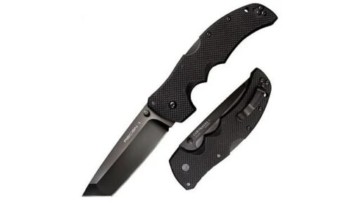 Cold Steel Recon 1 Clip Point -Outlet Camping Store opplanet cold steel recon 1 folding knife 4in tanto point s35vn steel blade black long g10 handle 27bt main