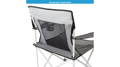 Core Equipment Mesh Quad Chair -Outlet Camping Store opplanet core equipment mesh quad chair grey 40138 av 2