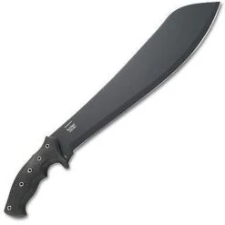 CRKT Halfachance Parang -Outlet Camping Store opplanet crkt onion halfachance parang 14in plain blade rubberized textured handle nylon sheath main