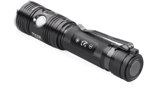 EAGTAC T Series TX3V Flashlight -Outlet Camping Store opplanet eagtac tx3v xhp70 2 flashlight 21700 5000mah li ion nw led 3317 lumen black tx3v xhp702 nw av 4