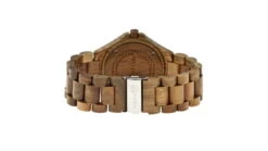 Earth Wood Raywood Bracelet Watch W/Date -Outlet Camping Store opplanet earth raywood unisex watch ethew1704 back v1