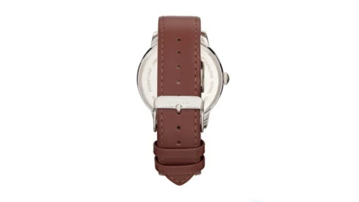 Elevon Gauge Leather-Band Watch - Mens -Outlet Camping Store opplanet elevon gauge leather band watch mens white dark brown one size ele122 1 av 1