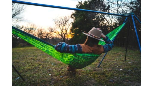 Eno DoubleNest Print Giving Back Hammocks -Outlet Camping Store opplanet eno doublenest print giving back hammocks outside lnt charcoal one size z lnt dnp av 2