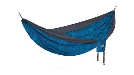 Eno DoubleNest Print Giving Back Hammocks -Outlet Camping Store opplanet eno doublenest print giving back hammocks outside npf charcoal one size z npf dnp main