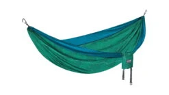 Eno DoubleNest Print Giving Back Hammocks -Outlet Camping Store opplanet eno doublenest print giving back hammocks topo pct teal one size z pct dnp main