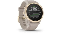 Garmin Fenix 6S Pro Solar Watch -Outlet Camping Store opplanet garmin fenix 6s pro solar watch light gold w light sand band 010 02409 10 av 6