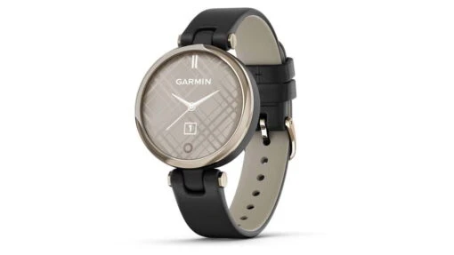 Garmin Lily Women Smartwatch -Outlet Camping Store opplanet garmin lily smartwatch womens metal hazel black leather 010 02384 a1 main