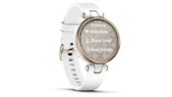 Garmin Lily Women Smartwatch -Outlet Camping Store opplanet garmin lily smartwatch womens metal hazel white silicone 010 02384 00 av 2