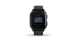 Garmin Venu SQ GPS Smartwatch - Music Edition -Outlet Camping Store opplanet garmin venu sq gps smartwatch music edition slate aluminum bezel with black case and silicone band 010 02426 00 av 1