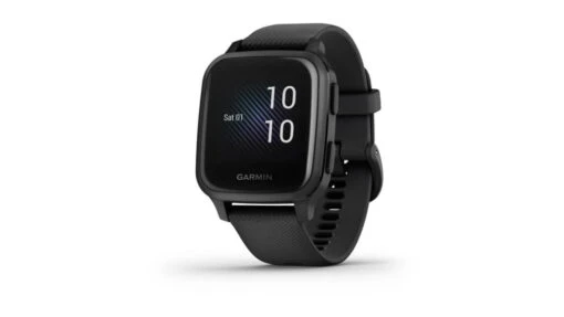 Garmin Venu SQ GPS Smartwatch - Music Edition -Outlet Camping Store opplanet garmin venu sq gps smartwatch music edition slate aluminum bezel with black case and silicone band 010 02426 00 main