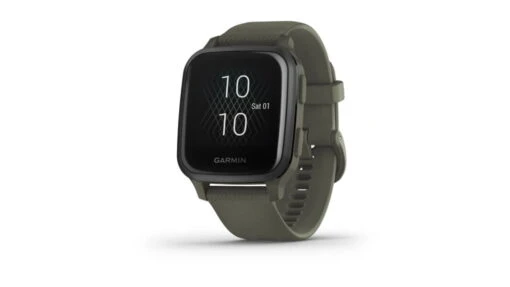 Garmin Venu SQ GPS Smartwatch - Music Edition -Outlet Camping Store opplanet garmin venu sq gps smartwatch music edition slate aluminum bezel with moss case and silicone band 010 02426 03 main