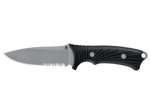 Gerber Big Rock Camp Knife -Outlet Camping Store opplanet gerber big rock fixed blade serrated edge fixed blade knife clam pack 22 41588 main