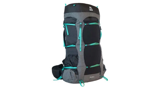 Granite Gear Blaze 60 Backpack - Women's -Outlet Camping Store opplanet granite gear blaze 60 backpack womens black black gingham teal regular 5000029 0014 main 3