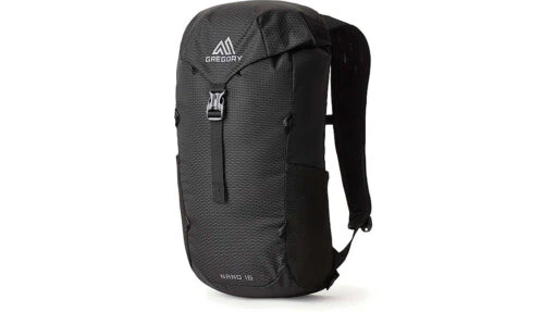 Gregory Nano 16 Plus Daypack -Outlet Camping Store opplanet gregory nano 16 plus pack obsidian black one size 139264 0413 main