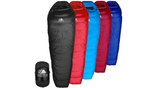 Hyke & Byke Quandary Ultralight Down Sleeping Bag, 650FP, 15F Degrees -Outlet Camping Store opplanet hyke byke quandary ultralight down sleeping bag 650fp 15f degrees 8231938694 av 1