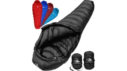 Hyke & Byke Quandary Ultralight Down Sleeping Bag, 650FP, 15F Degrees -Outlet Camping Store opplanet hyke byke quandary ultralight down sleeping bag 650fp 15f degrees 8231938694 main