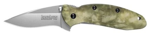 Kershaw Scallion -Outlet Camping Store opplanet kershaw knives camo scallion cutting knife 2 28in blade high carbon stainless steel an main