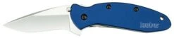 Kershaw Scallion -Outlet Camping Store opplanet kershaw knives k o scallion navy blue anodized aluminum handle plain k1620nb ksw kn ks main