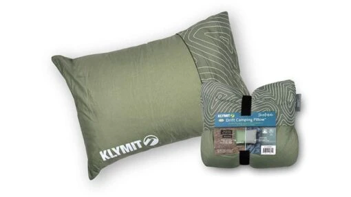 Klymit Drift Car Camp Pillow -Outlet Camping Store opplanet klymit drift car camp pillow green large 12drgr01d main