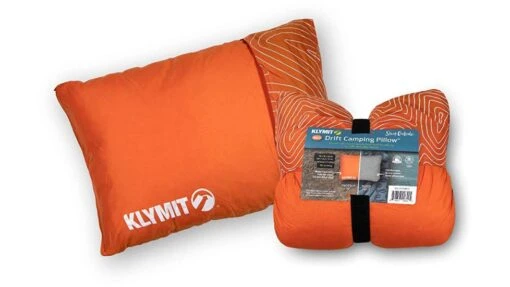 Klymit Drift Car Camp Pillow -Outlet Camping Store opplanet klymit drift car camp pillow orange large 12dror01d main