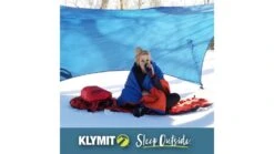 Klymit Insulated Static V Sleeping Pad -Outlet Camping Store opplanet klymit insulated static v sleeping pad orange regular 06ivor02c av 2