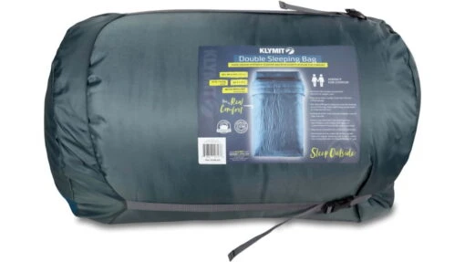 Klymit KSB Double Synthetic Sleeping Bag -Outlet Camping Store opplanet klymit ksb double synthetic sleeping bag 30 degrees blue 13cdbl30e av 1