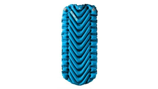 CampSaver Klymit Static V Junior Sleeping Pad -Outlet Camping Store opplanet klymit static v junior sleeping pad blue 06sjbl01a main