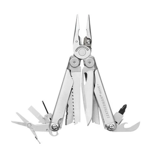 Leatherman Wave+ -Outlet Camping Store opplanet leatherman wave plus cc stainless steel multi tool w ballistic nylon sheath 832596 main