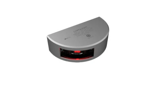 Lopolight Port SideLight -Outlet Camping Store opplanet lopolight port sidelight vertical mount silver housing 2nm red 75894 main