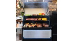 Masterbuilt Gravity Series 1050 Digital Charcoal Grill + Smoker -Outlet Camping Store opplanet masterbuilt gravity series 1050 digital charcoal grill smoker black large mb20041220 usage 3