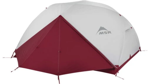 MSR Elixir 3 Tent - 3 Person, 3 Season -Outlet Camping Store opplanet msr elixir tent 3 person white red 10312 av 1